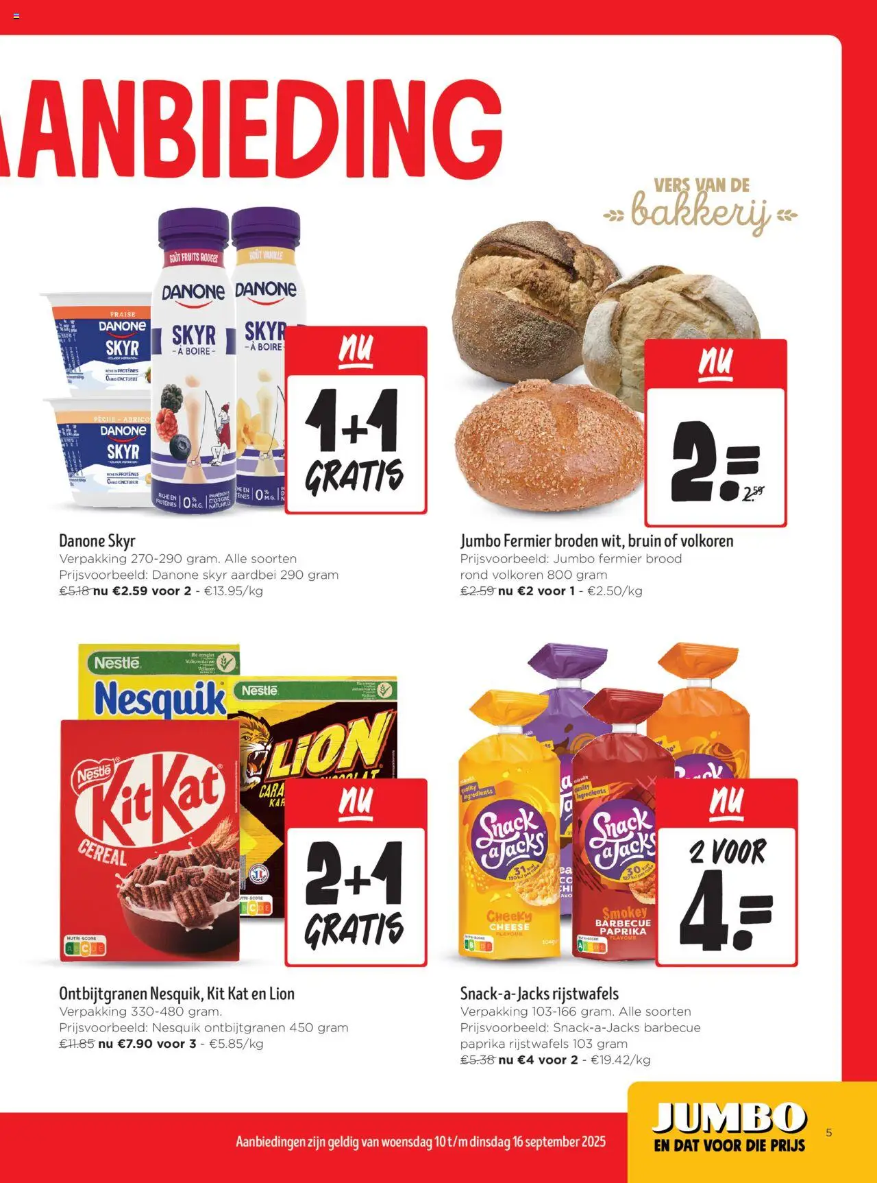 | Pagina: 5 | Producten: Coke, Bakkerij, Pet, Aardbei