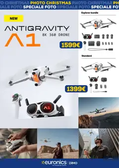 Anteprima del volantino Euronics Foto catalogo valido a partire dal 04.12.2025 | Pagina: 10 | Prodotti: Drone