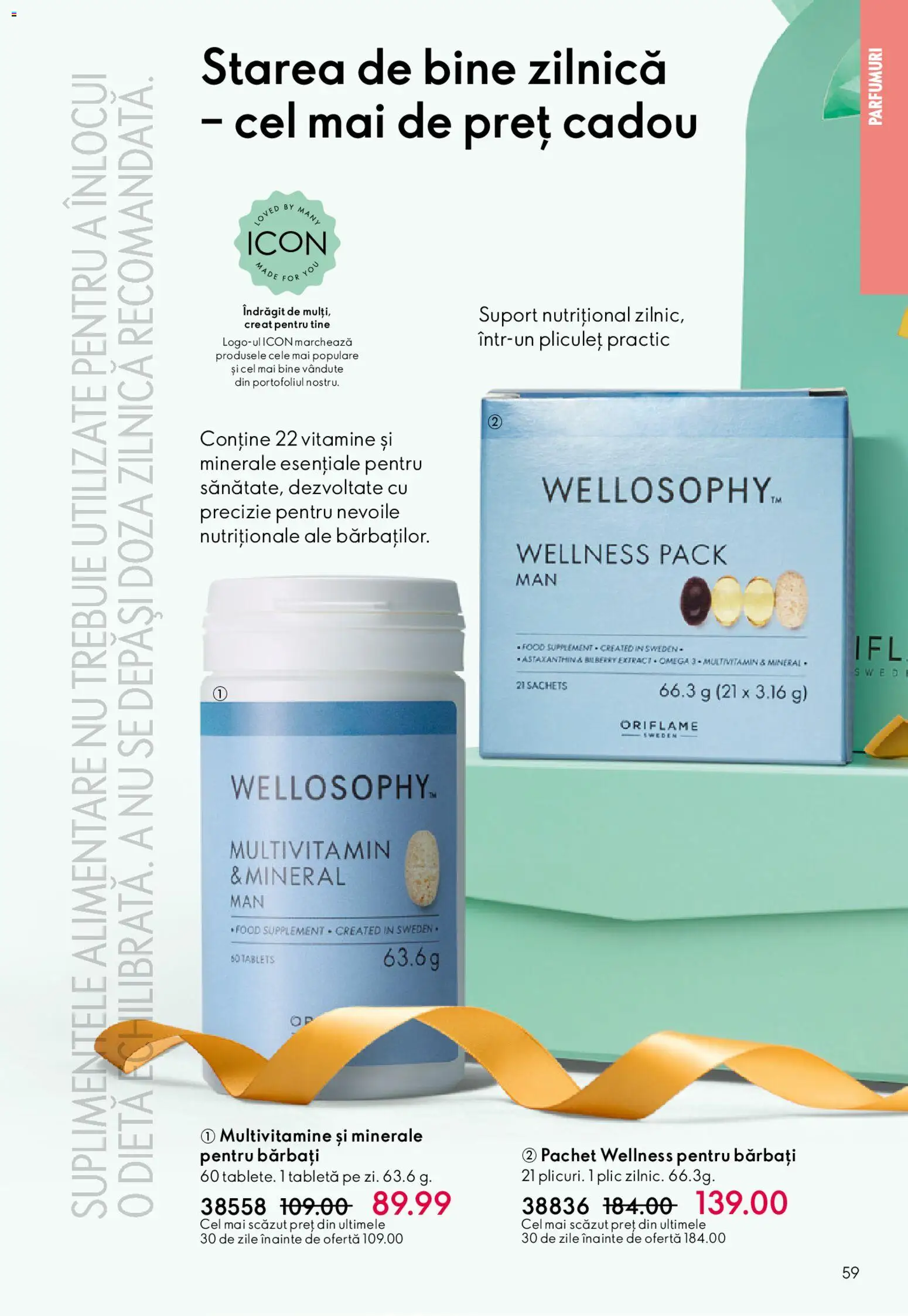 Noul catalog Oriflame – valabil de la 27.05.2026 | Pagină: 59 | Produse: Tabletă