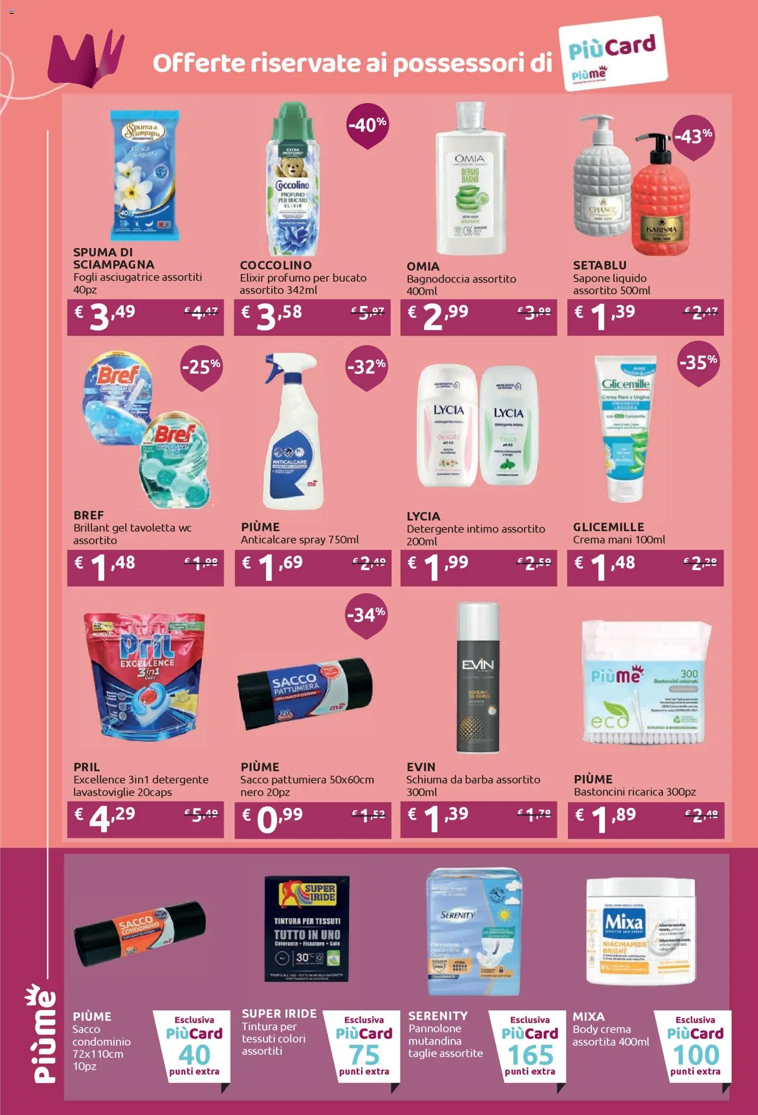 Volantino IperSoap del 27.10.2025 | Pagina: 12 | Prodotti: Schiuma da barba, Asciugatrice, Pattumiera, WC