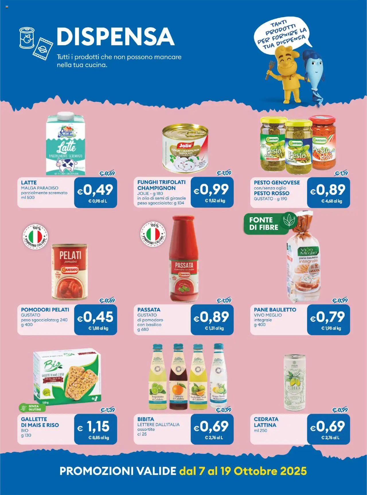 Volantino MD Discount del 07.10.2025 | Pagina: 7 | Prodotti: Riso, Aglio, Gallette, Pesto