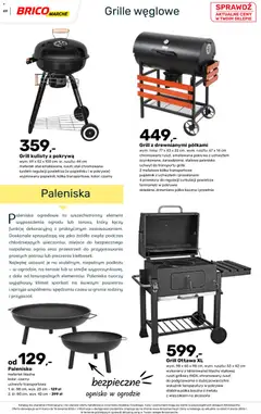 Pogląd oferty "Brico Marché gazetka - Wiosna" - ważna od 04.03.2026 | Strona: 49 | Produkty: Grill, Termometr, Ruszt, Półka