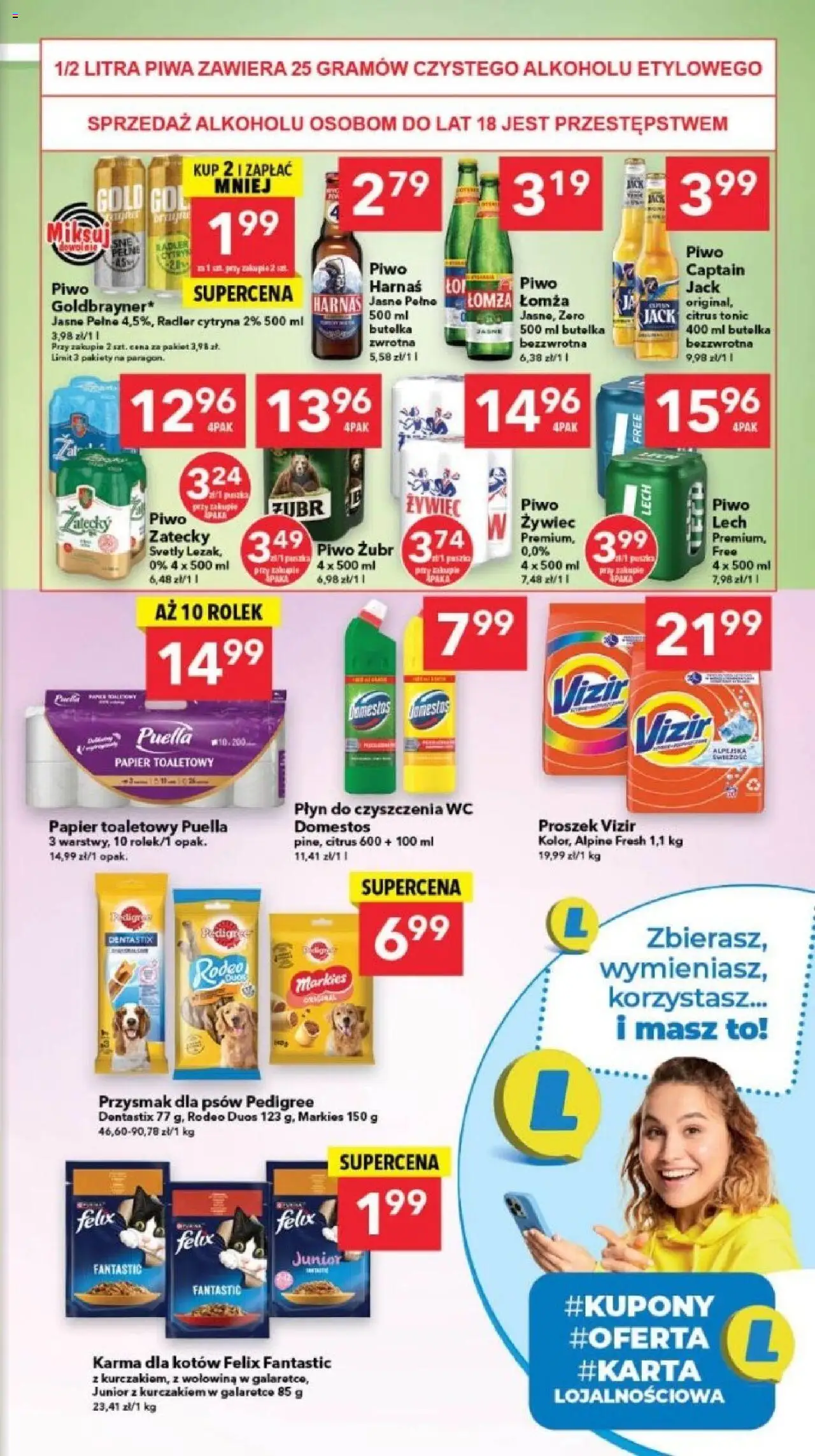 Lewiatan gazetka - Szczecin od 11.09.2025 | Strona: 7 | Produkty: Cytryna, Piwo żubr, Domestos, Harnaś