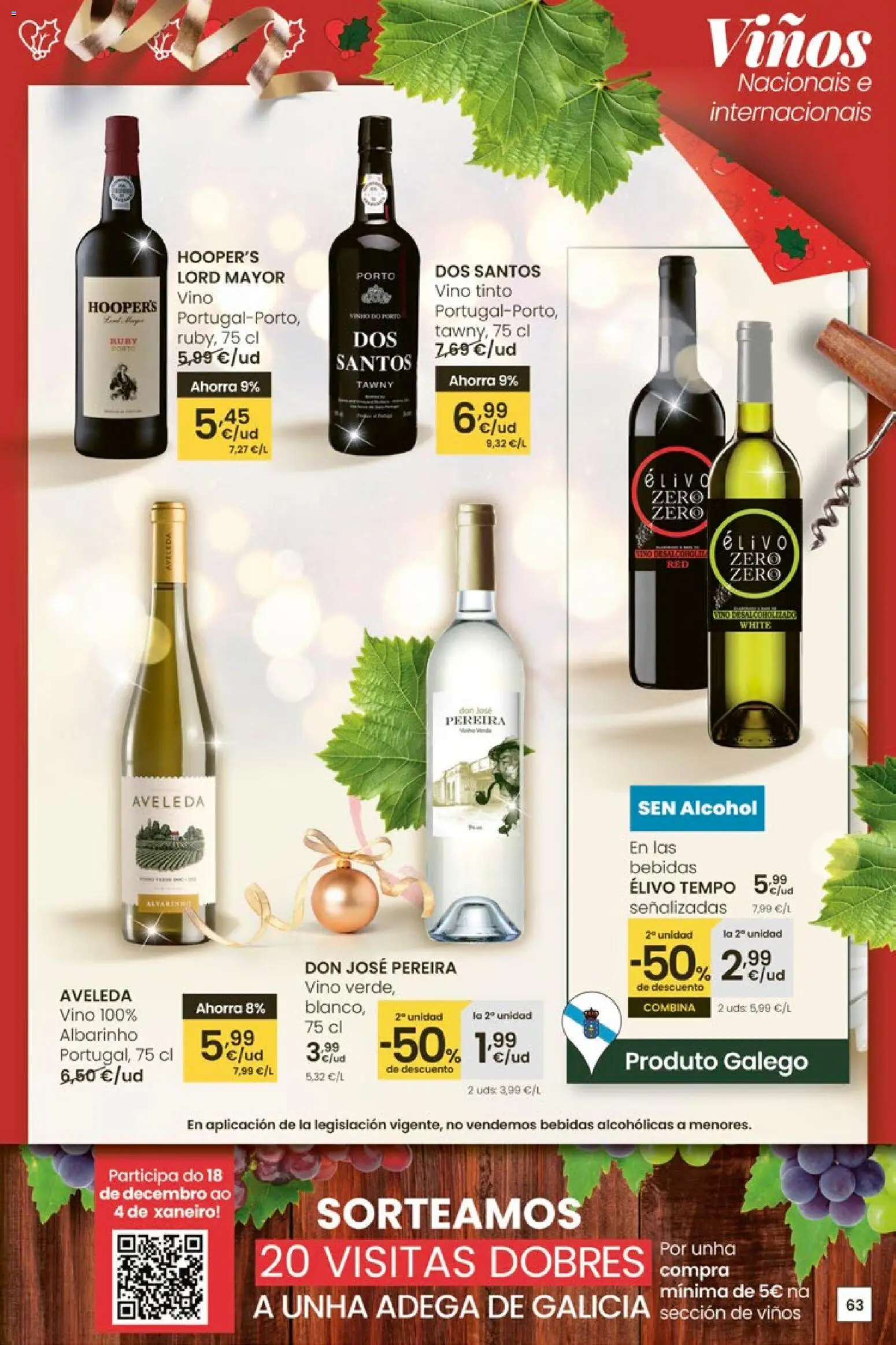 Eroski - Center │ válido desde el 18.12.2025 | Página: 63 | Productos: Vino