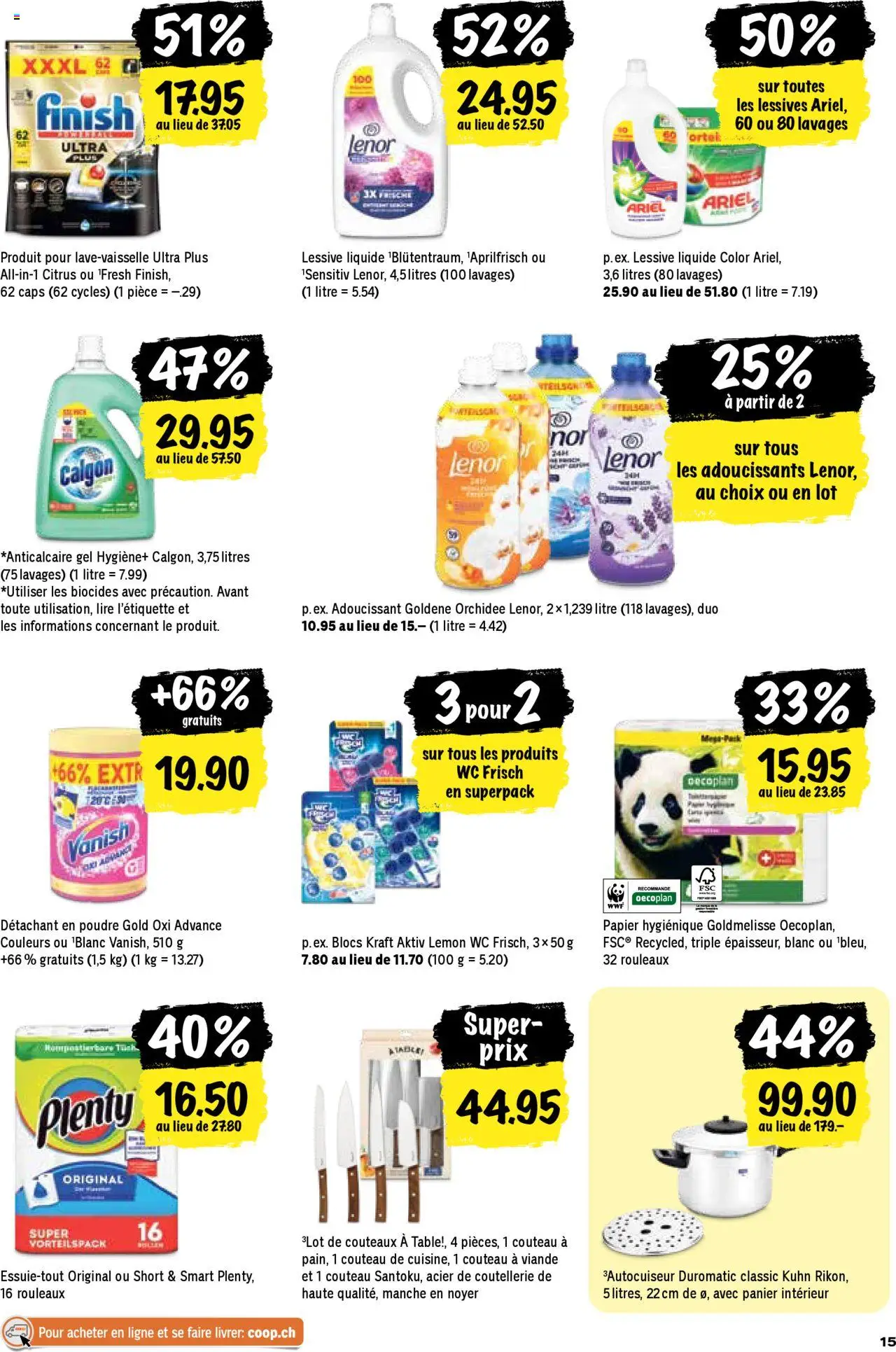 Coop - Les actions de la semaine – gültig ab 18.09.2025 | Seite: 15