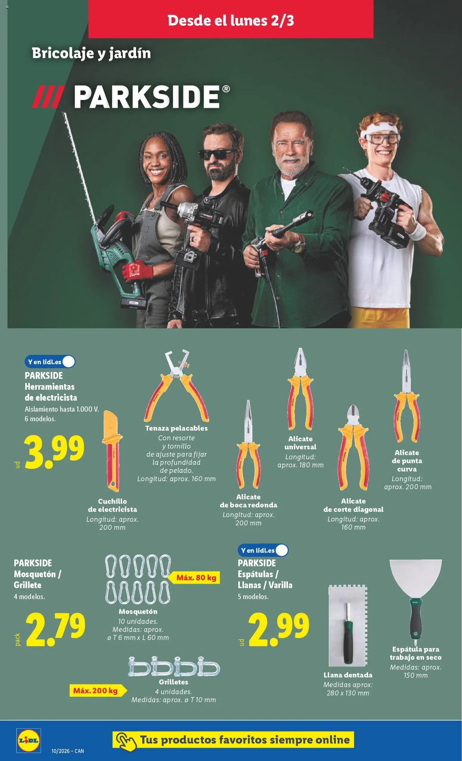 Lidl folleto de bazar │ válido desde el 02.03.2026 | Página: 6