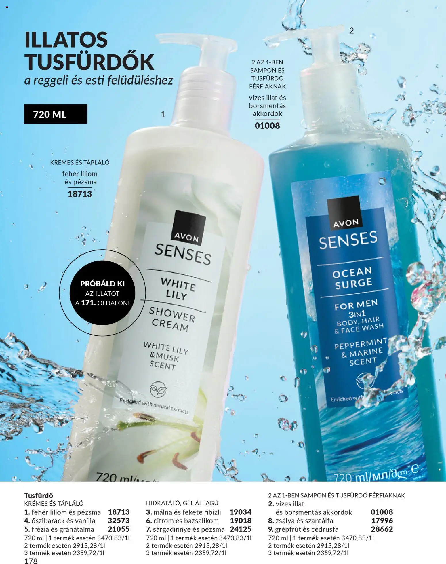 Avon akciós ujság - amely érvényes a következő dátumtól: 01.04.2026 | Oldal: 206