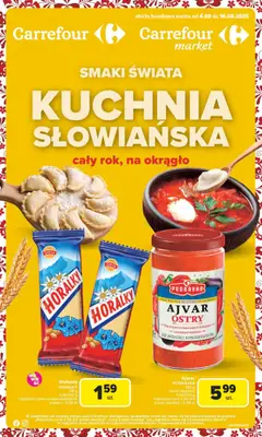 Pogląd oferty "Carrefour Gazetka - Kuchnia słowiańska" - ważna od 04.08.2025