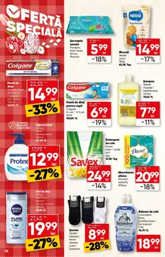 Ofertele Profi valabile de la 18.03.2026 | Pagină: 14 | Produse: Balsam, Pastă de dinți, Balsam de rufe, Săpun lichid