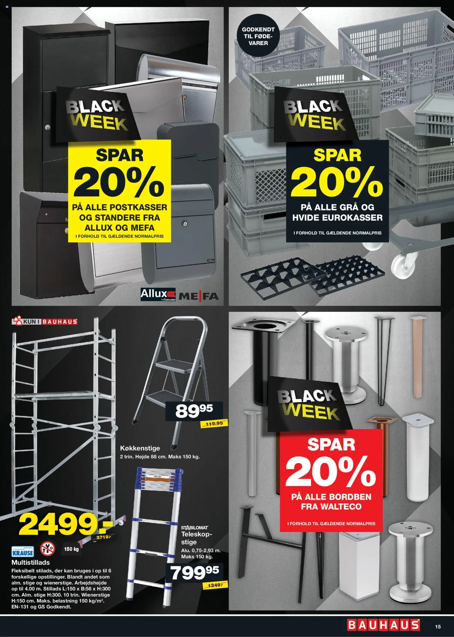 Bauhaus tilbudsavis – gyldig fra 21.11.2025 | Side: 15 | Produkter: Søm