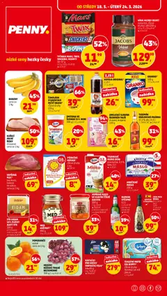 Náhled letáku Penny Market leták od 18.03.2026 | Strana: 1