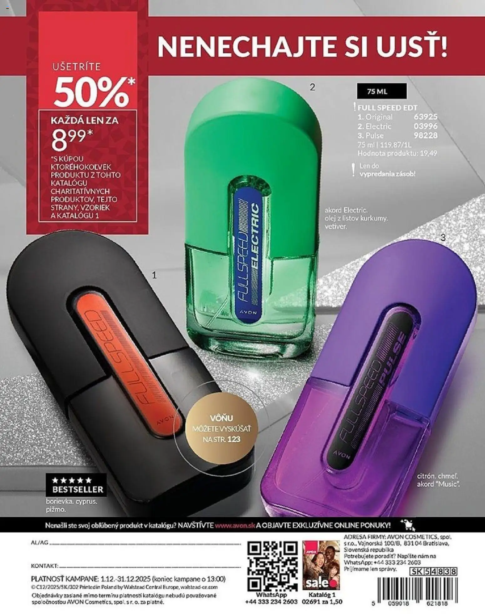 Nové Avon akcie – leták je platný od 01.12.2025 | Strana: 244 | Produkty: Olej