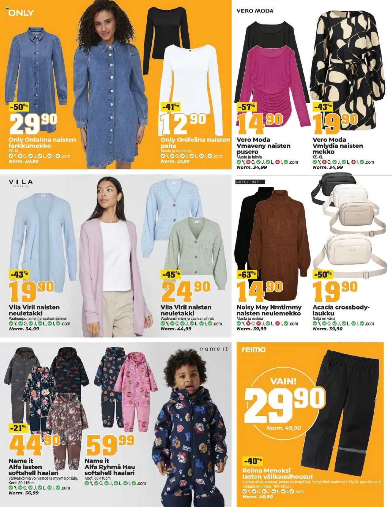  | Sivu: 8 | Tuotteet: Neuletakki, Haalari, Voi, Mekko