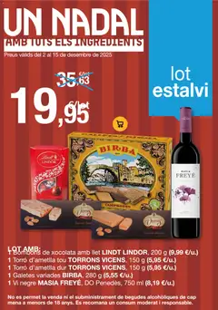 Vista previa Bonpreu folleto válido desde el 02.12.2025