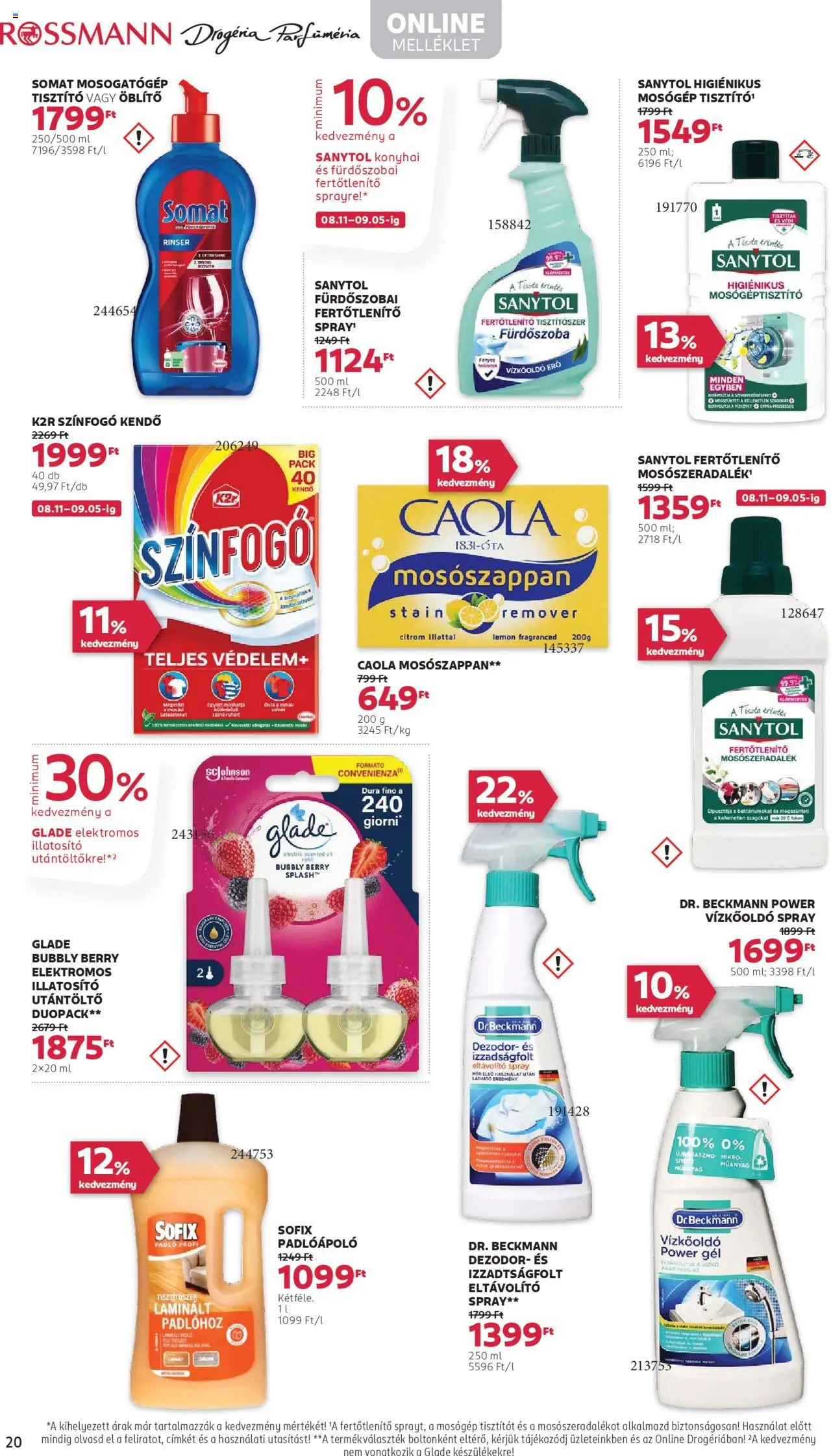 Rossmann akciós ujság - amely érvényes a következő dátumtól: 25.08.2025 | Oldal: 22 | Termékek: Mosógép, Vízkőoldó, Dezodor, Citrom