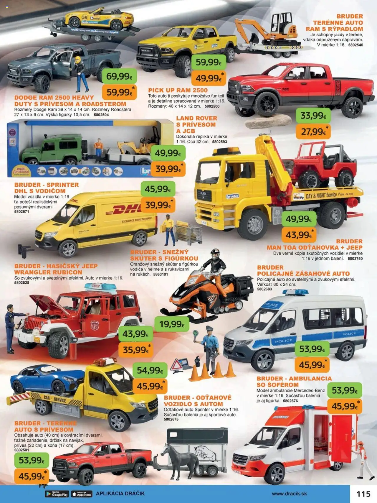 Nové Dráčik akcie – leták je platný od 03.10.2025 | Strana: 115 | Produkty: Police, Rám