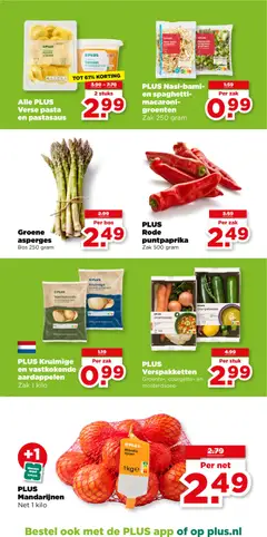 PLUS Kruimige en vastkokende aardappelen, Floury and firm cooking potatoes, Zak 1 kilo - Voorbeeld van een folder van Plus, geldig van 22.04.2026 | Pagina: 10
