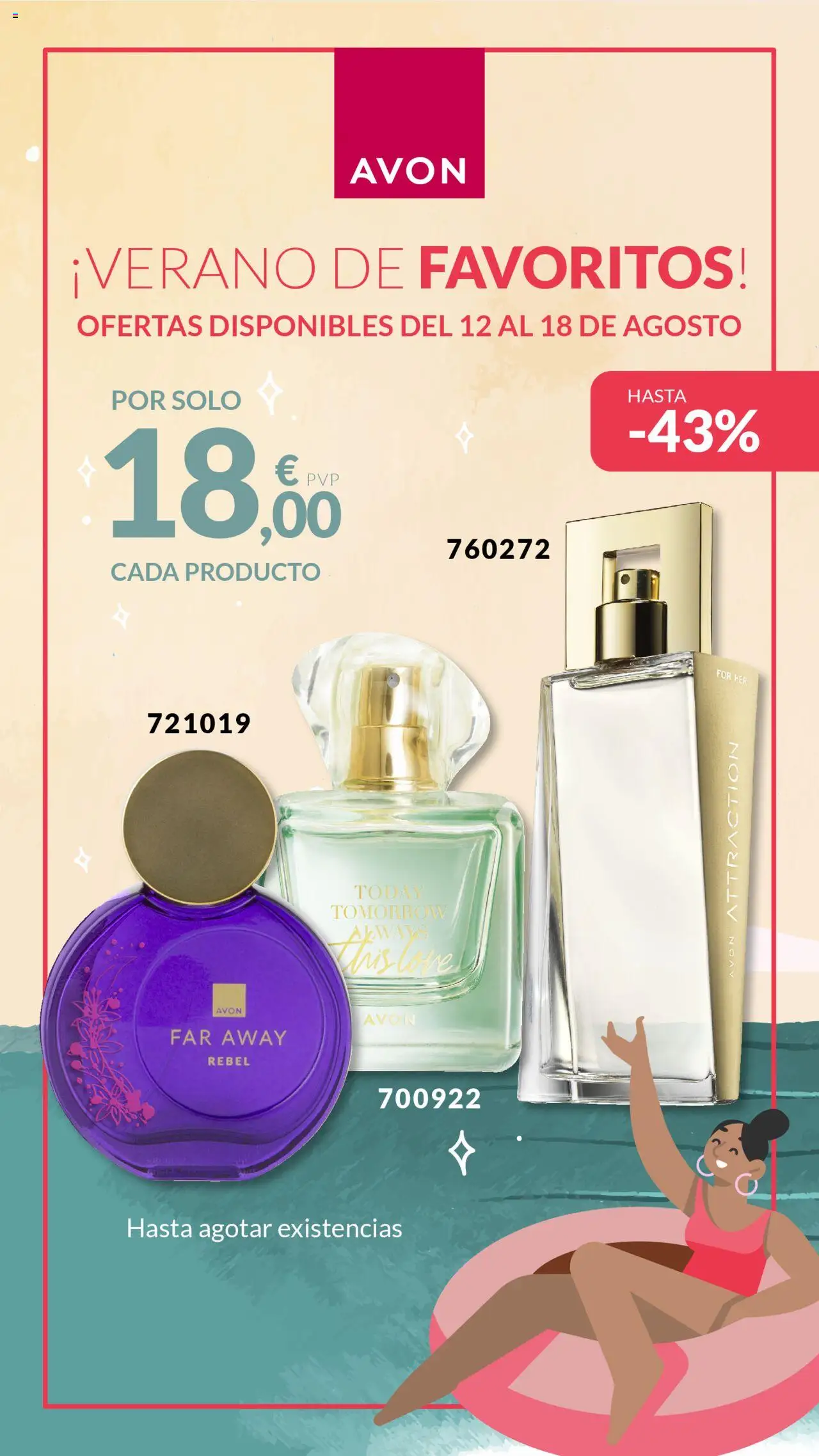 Avon - Verano de favoritos │ válido desde el 12.08.2025 | Página: 5 | Productos: Perfume