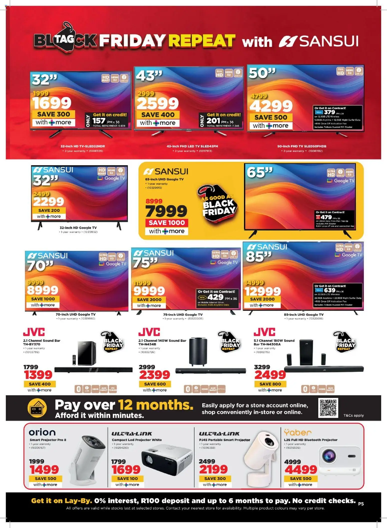 New HiFi Corp catalogue – valid from 04.03.2026 | Page: 5 | Products: Data, Sim, Router, TV