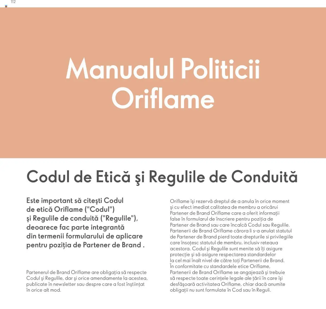 Noul catalog Oriflame – valabil de la 09.07.2024 | Pagină: 112