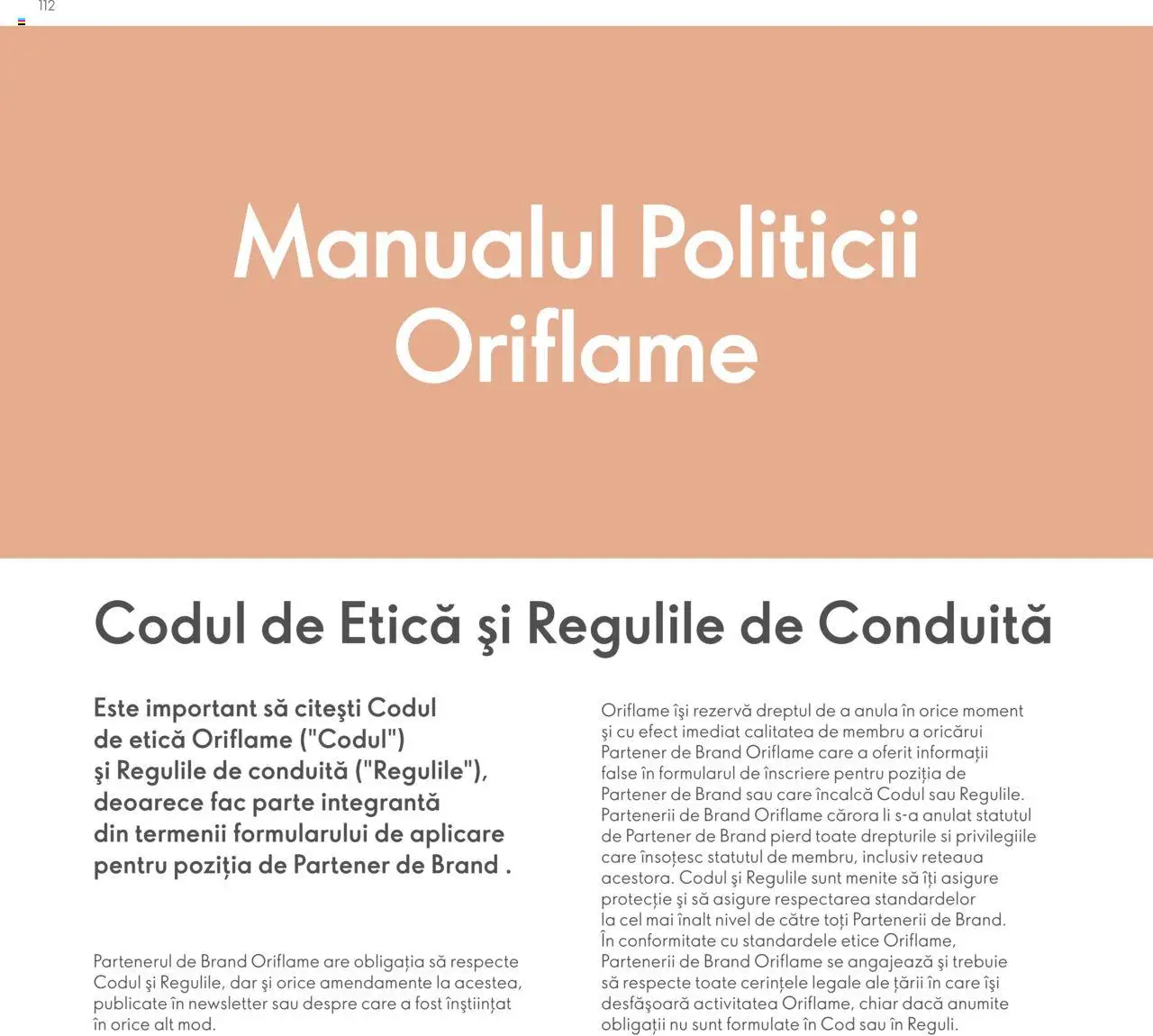 Noul catalog Oriflame – valabil de la 09.07.2024 | Pagină: 112