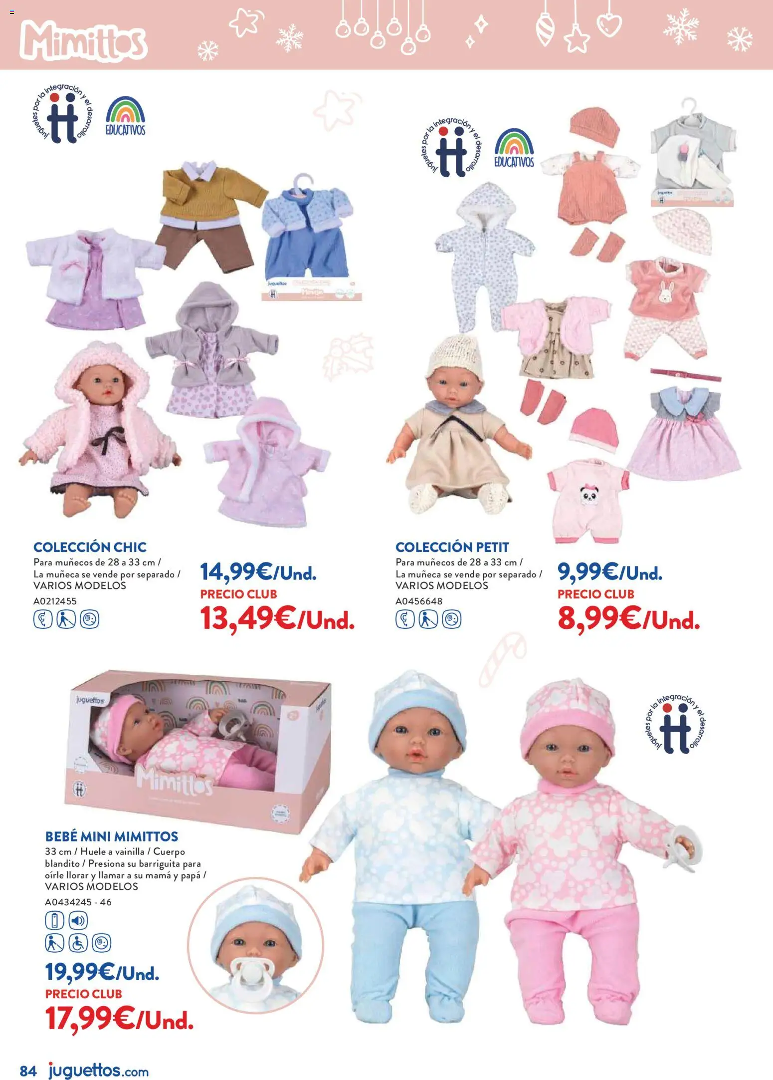 Juguettos catálogo Navidad │ válido desde el 27.10.2025 | Página: 84 | Productos: Muñeca
