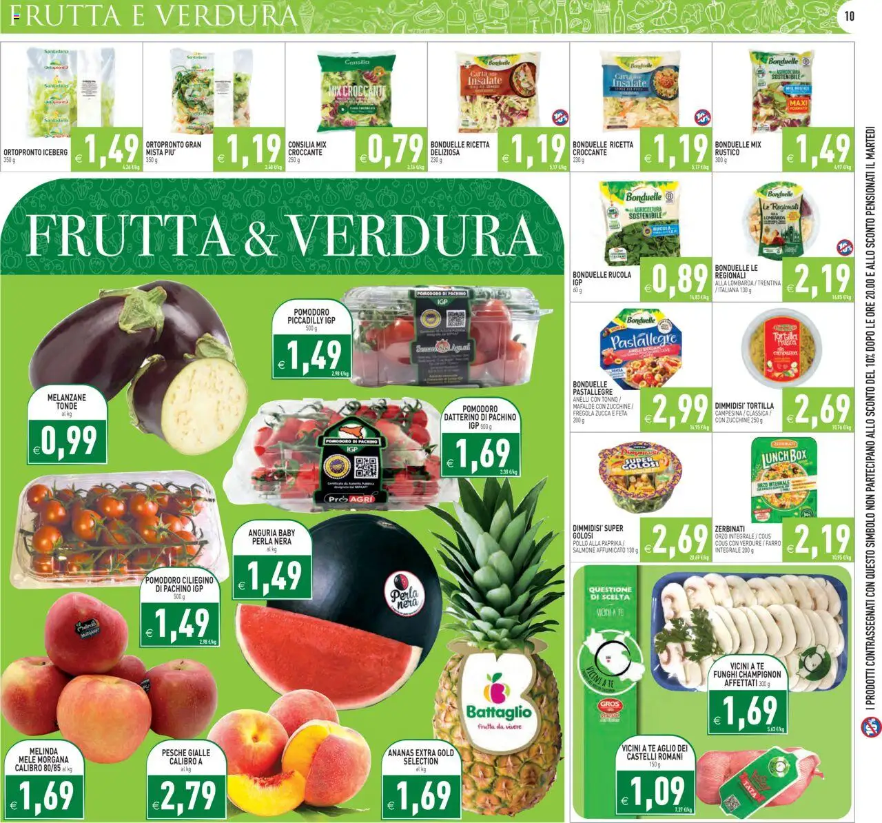 Volantino PIM Supermercati del 13.06.2025 | Pagina: 10 | Prodotti: Pollo, Aglio, Funghi, Cous cous