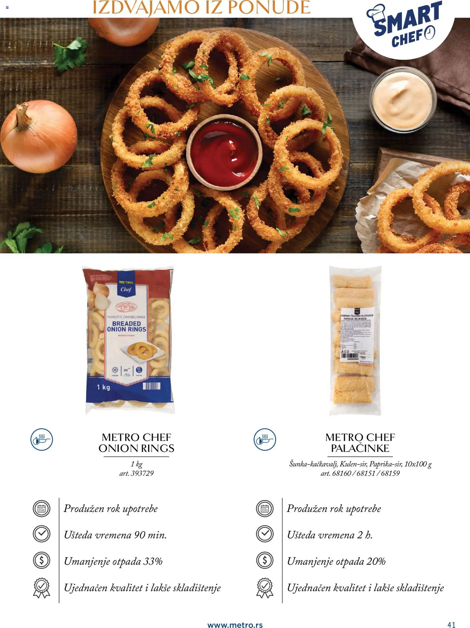 Metro katalog - važi od 24.03.2026 | Strana: 41 | Proizvode: Palačinke