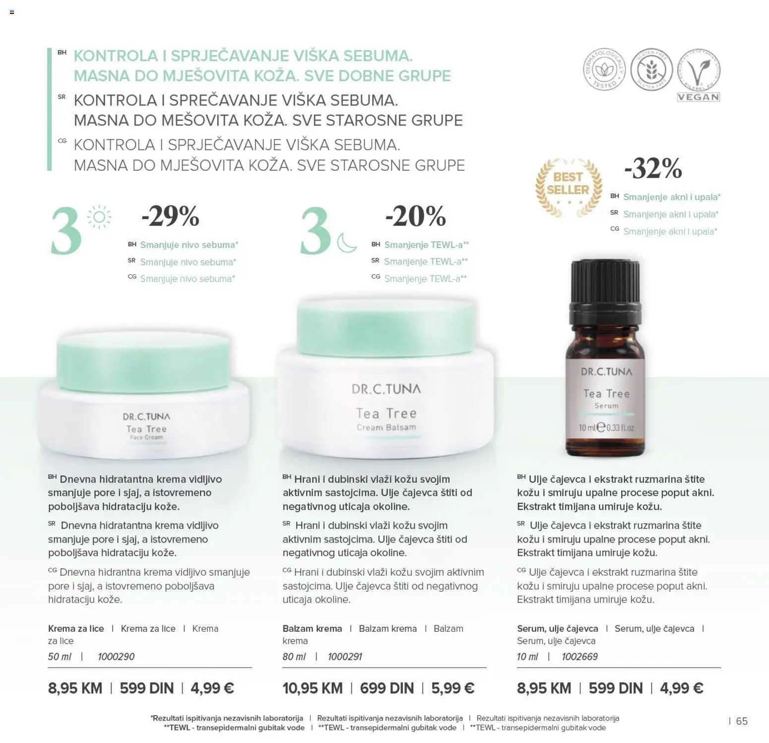 Farmasi katalog - važi od 01.01.2026 | Strana: 65 | Proizvode: Balzam, Krema, Ulje