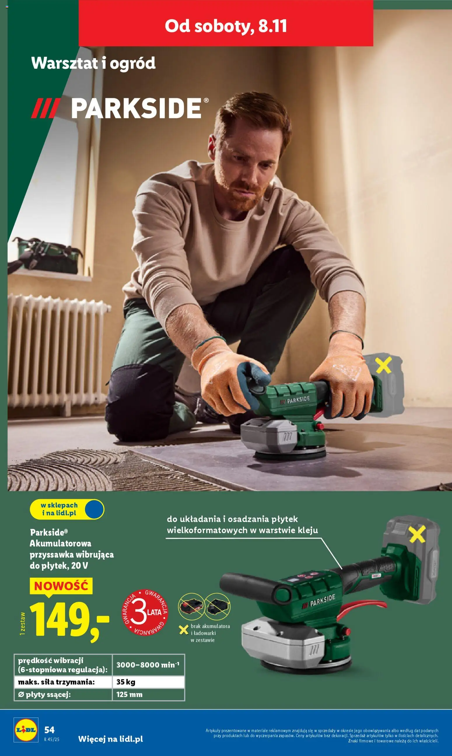 Lidl Katalog od 03.11.2025 | Strona: 58 | Produkty: Plyty