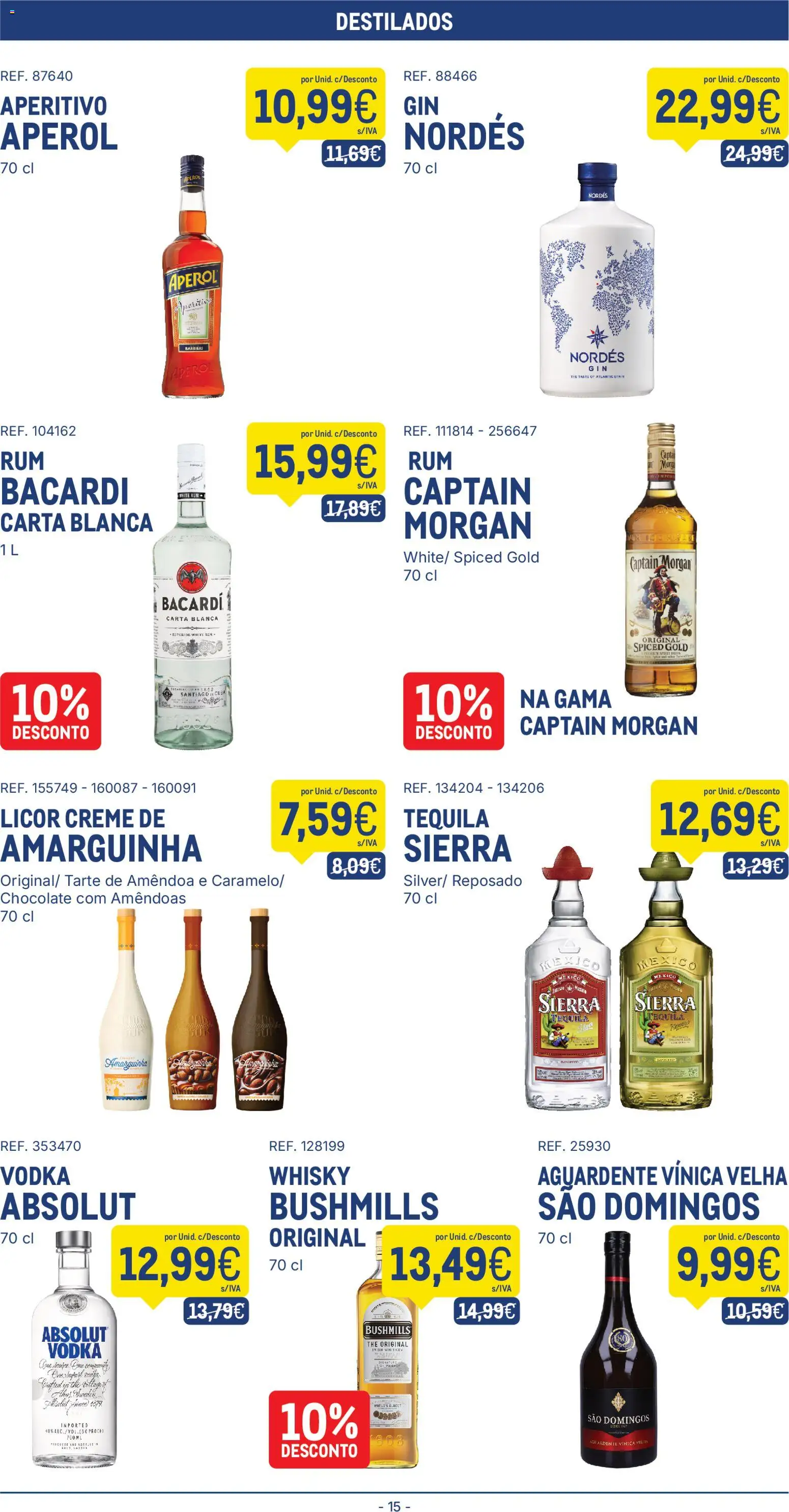 Makro folheto │ válido de 31.03.2026 | Página: 15 | Produtos: Aperol, Licor, Tarte, Tequila