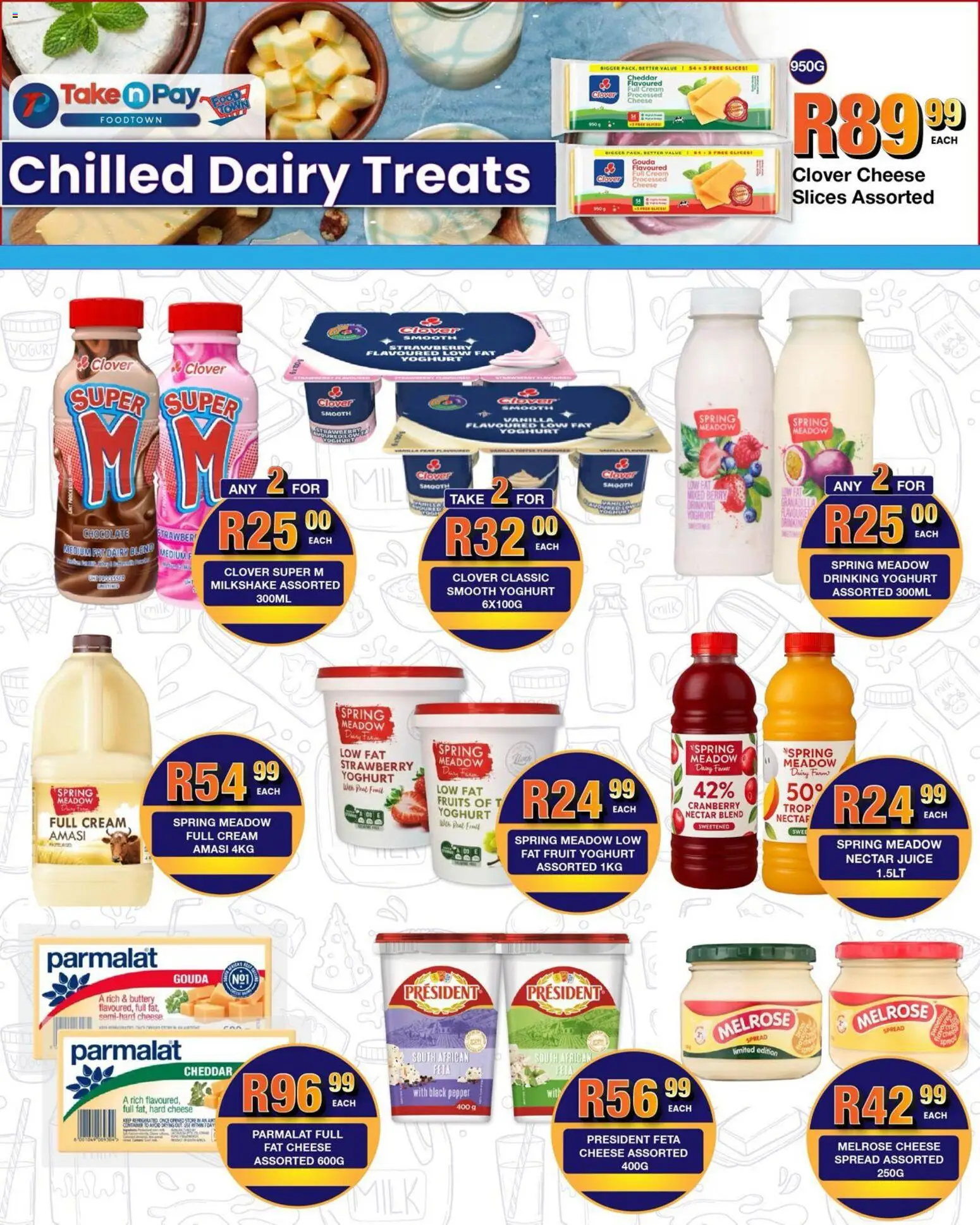 New Take n Pay catalogue – valid from 12.01.2026 | Page: 11 | Products: Yoghurt, Yogurt, Juice, Cream