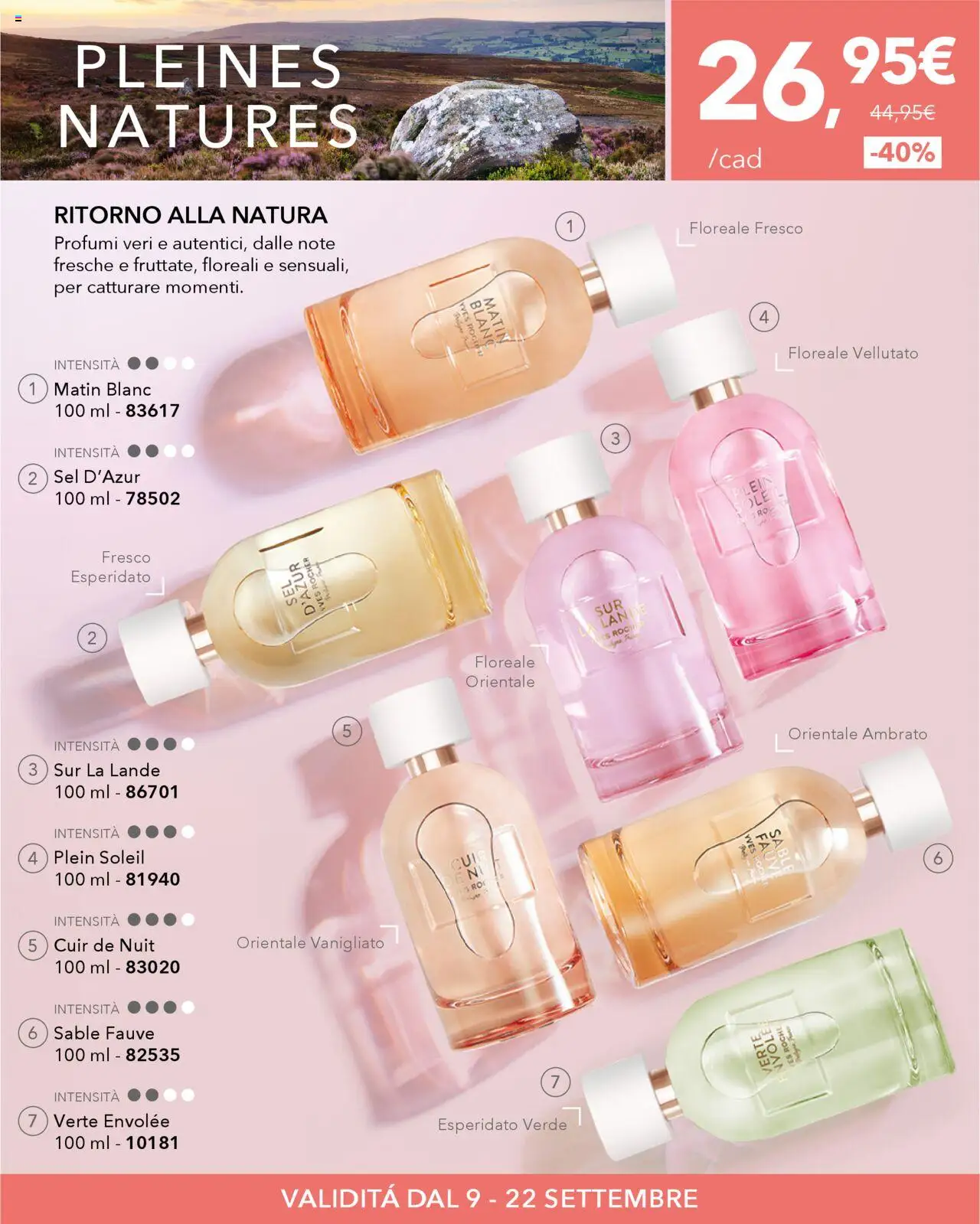 Volantino Yves Rocher del 09.09.2025 | Pagina: 3