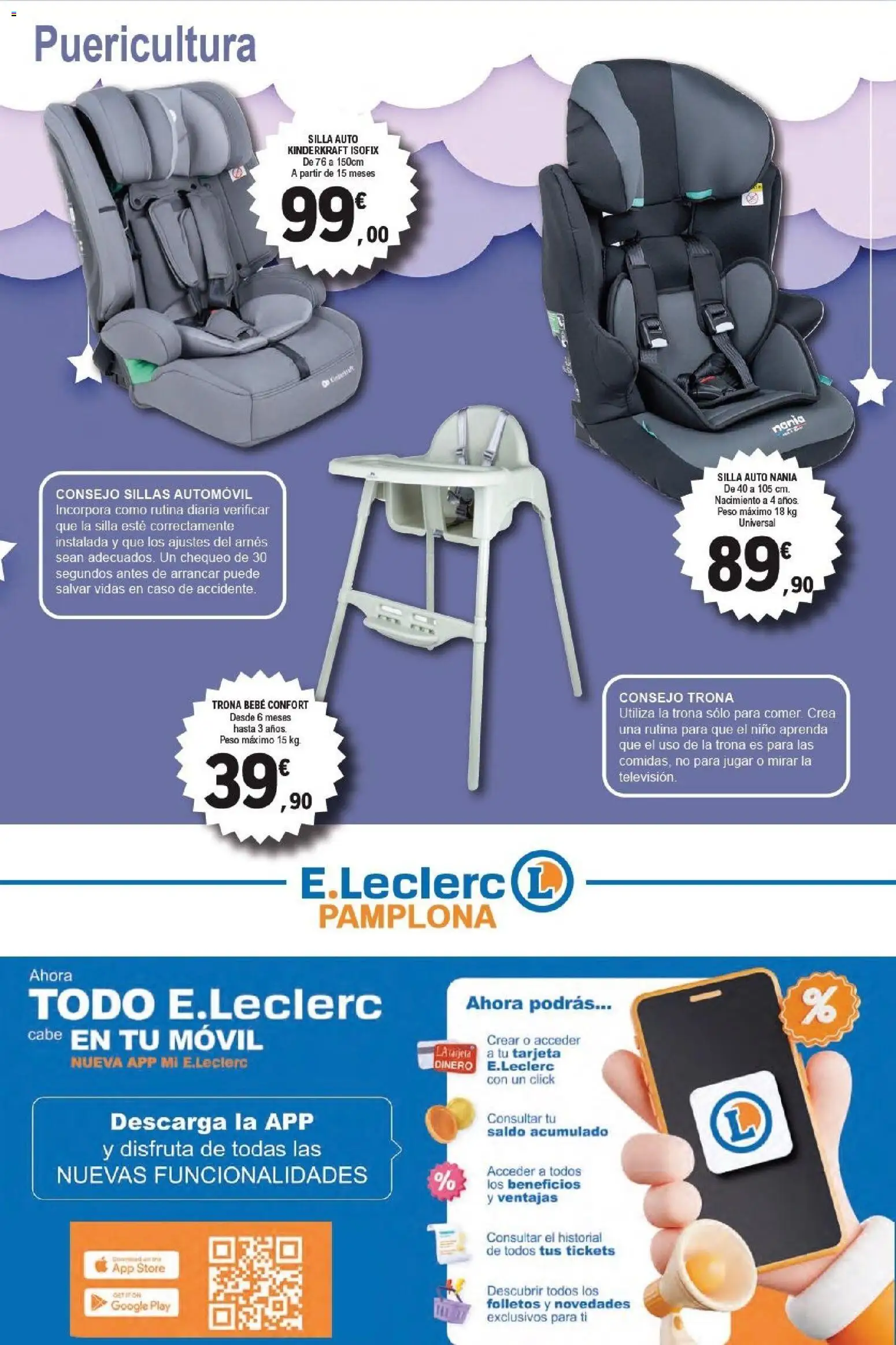 E.Leclerc folleto │ válido desde el 21.01.2026 | Página: 24 | Productos: Peso, Silla