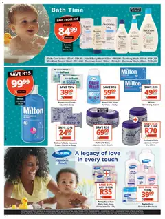 Checkers specials catalogue – valid from 23.03.2026 | Page: 4 | Products: Bath, Cream, Soap, Body wash