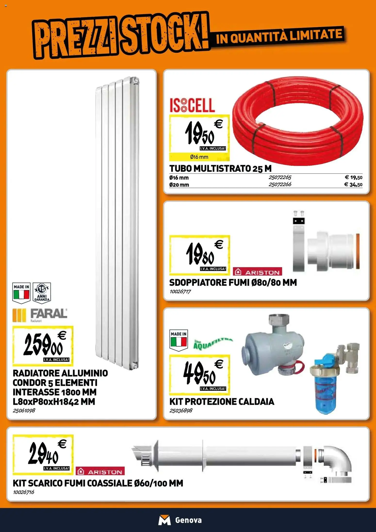 Volantino TECNOMAT del 22.01.2026 | Pagina: 6 | Prodotti: Caldaia, Tubo, Alluminio