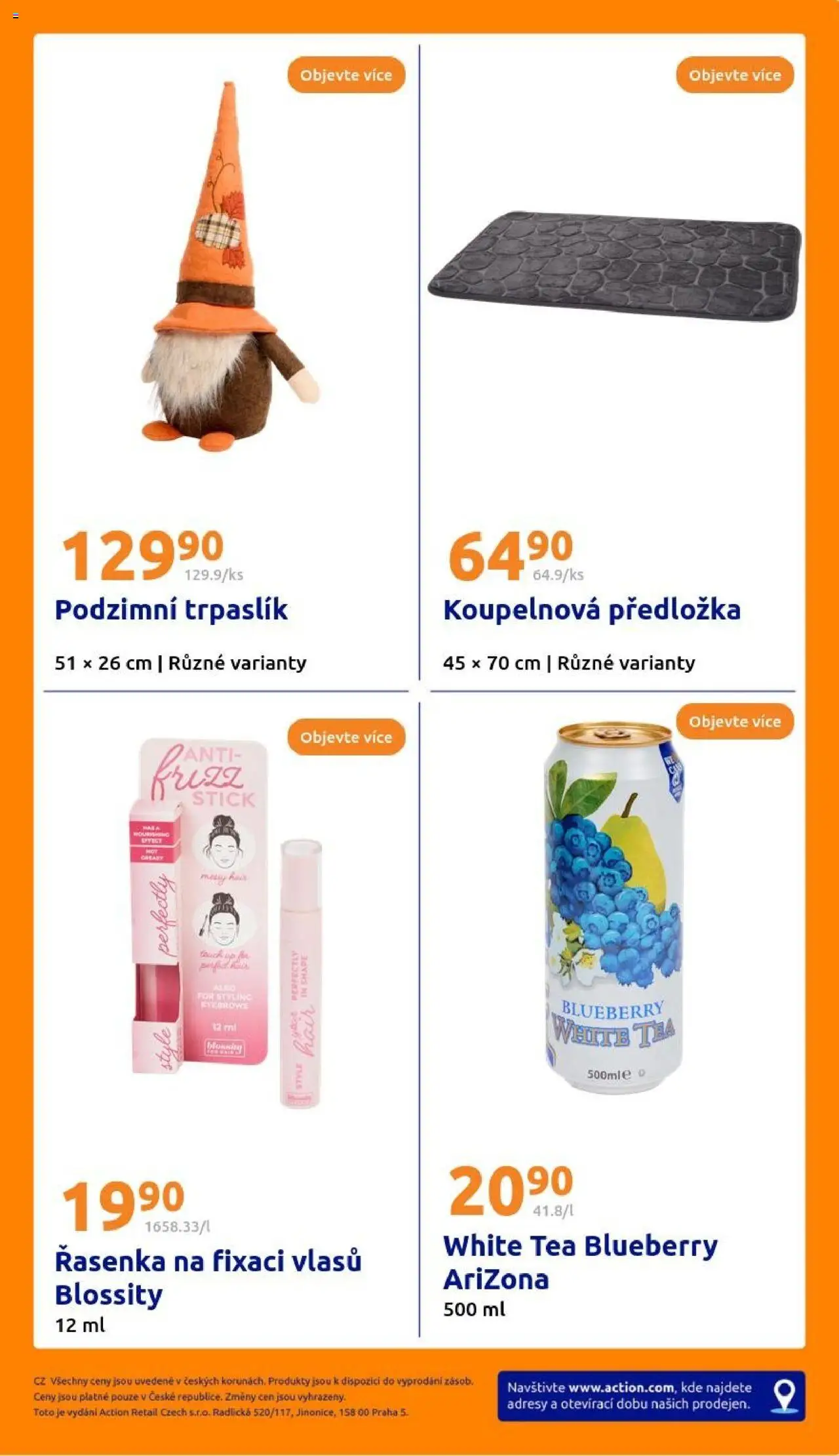 Action leták od 20.08.2025 | Strana: 31 | Produkty: Řasenka