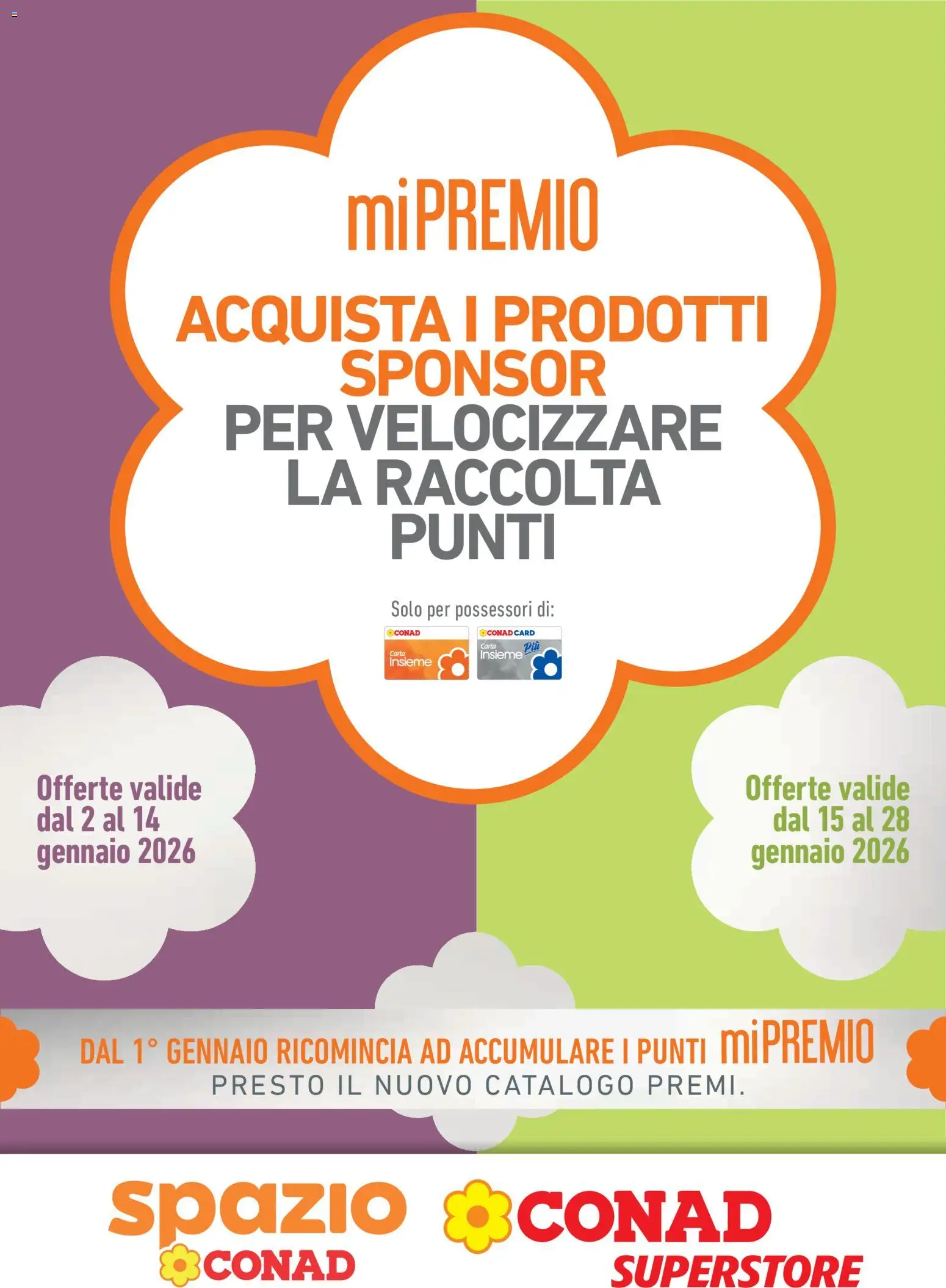 Volantino Conad del 02.01.2026 | Pagina: 1