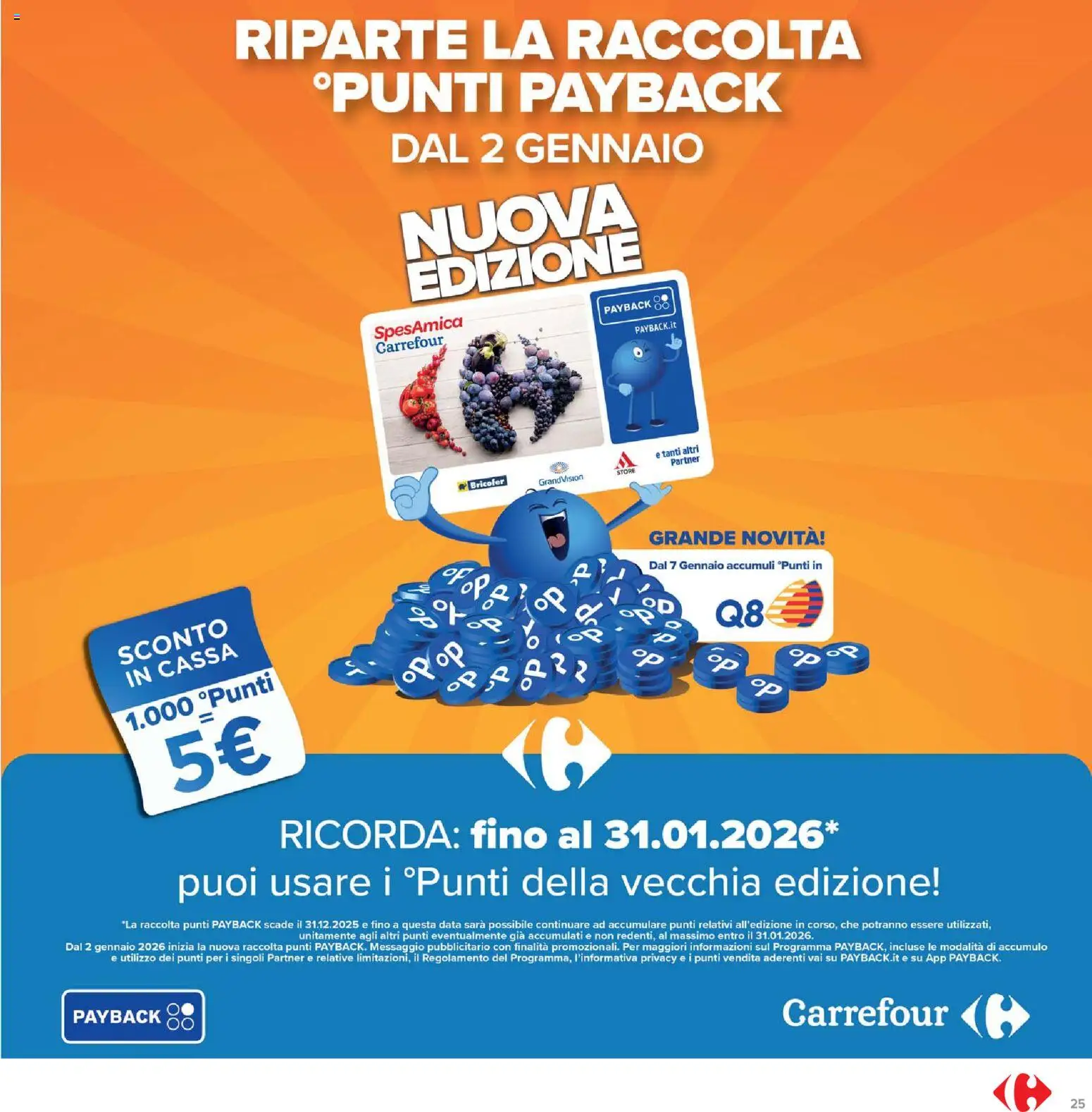 Volantino Carrefour del 15.01.2026 | Pagina: 25 | Prodotti: Data