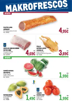 Vista previa Makro España Ofertas - Fresco válido desde el 28.04.2026