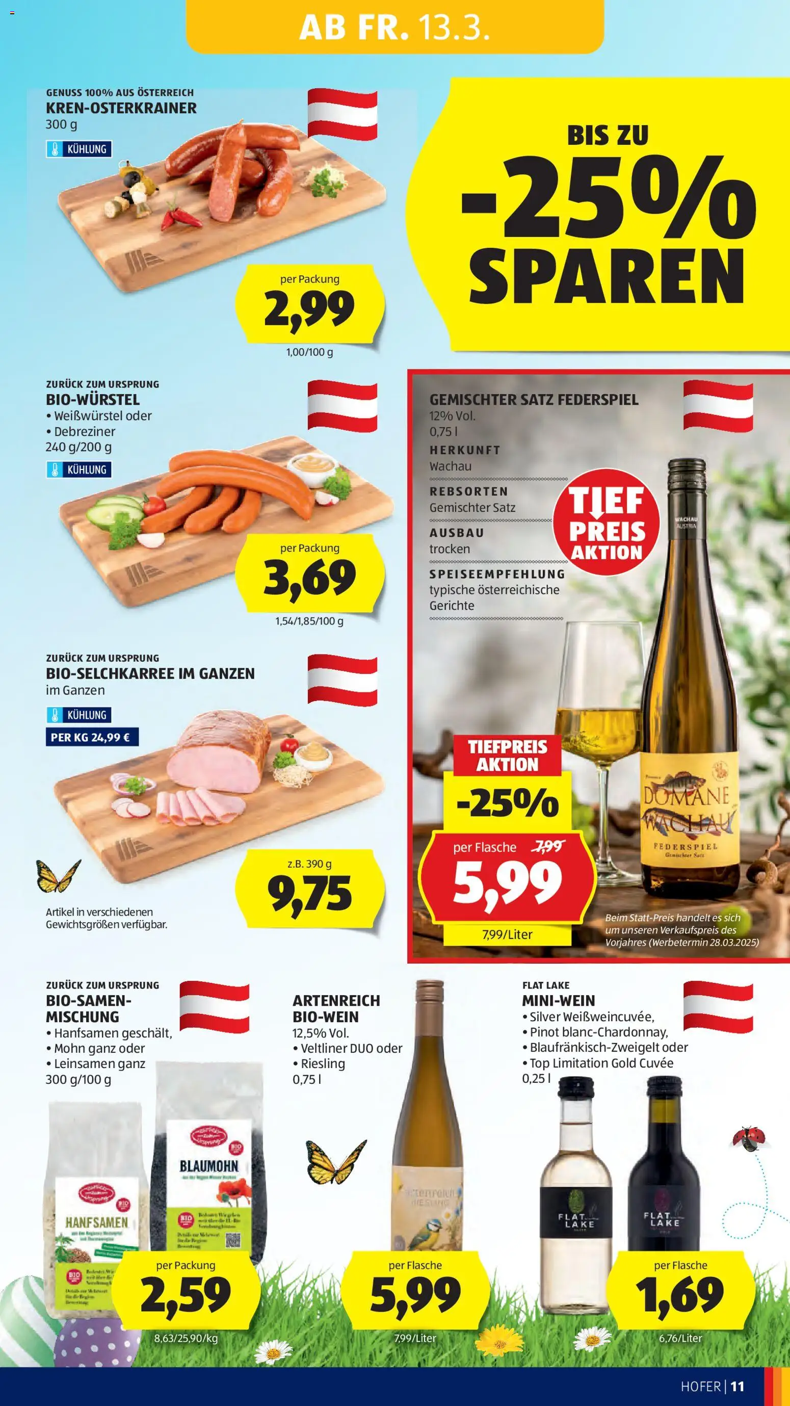 Hofer Flugblatt gültig ab 11.03.2026 | Seite: 13