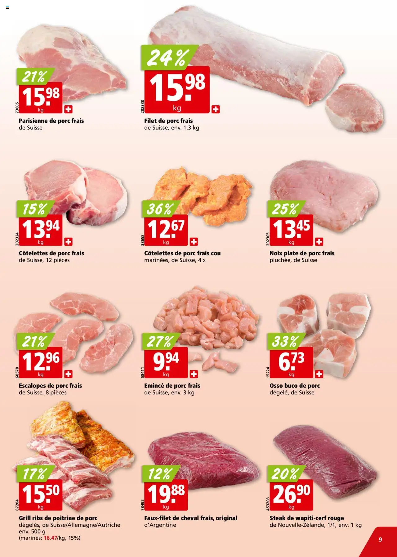 Aligro Aktionen FR ab 04.08.2025 | Seite: 9 | Produkte: Rouge, Grill