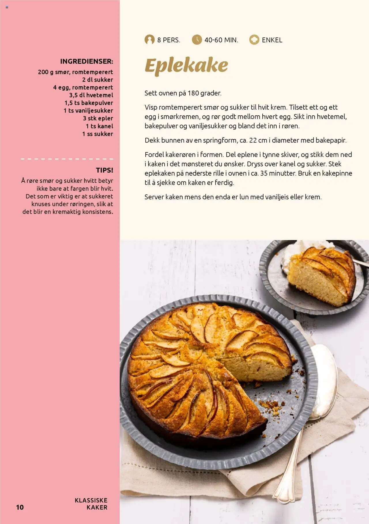  | Side: 10 | Produkter: Visp, Smør, Egg, Bakepulver