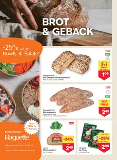 MPREIS Flugblatt gültig ab 25.09.2025 | Seite: 4 | Produkte: Jääkaappipakastin, Brot