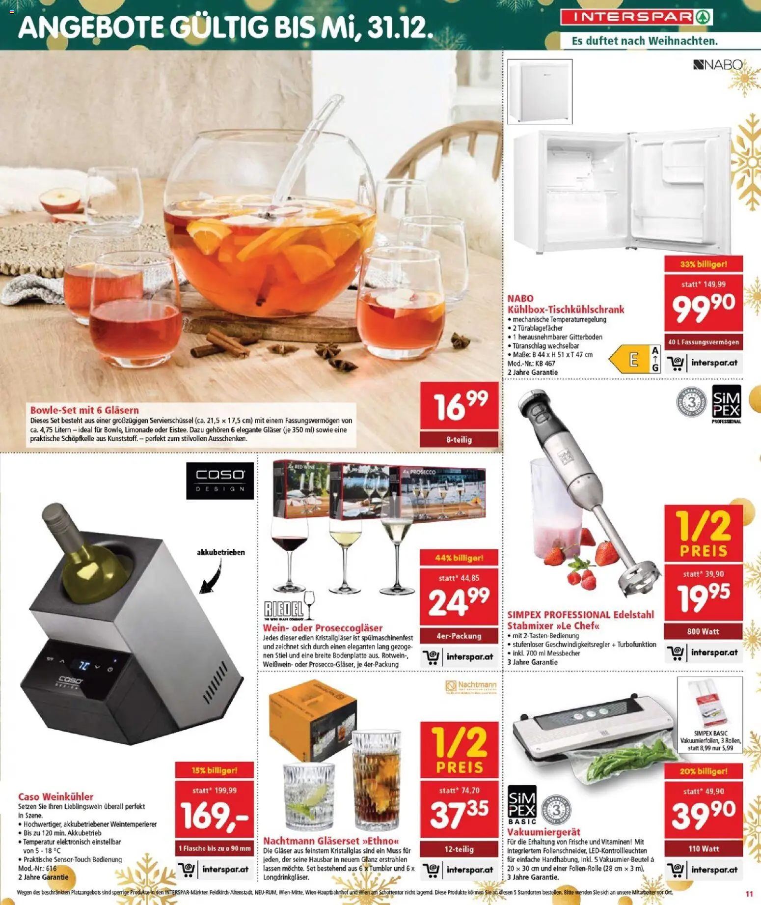 Interspar Flugblatt - Burgenland gültig ab 11.12.2025 | Seite: 12 | Produkte: Häränliha, Wein