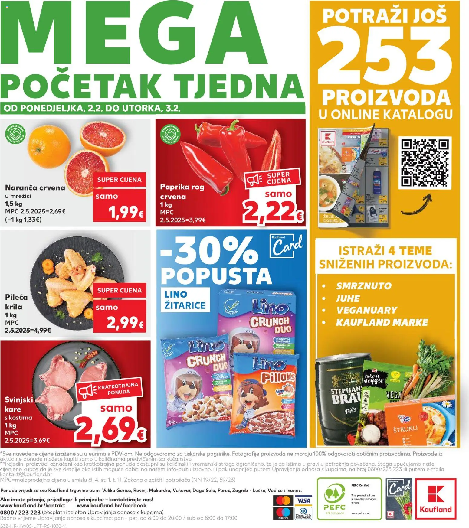 Kaufland HR akciós ujság - amely érvényes a következő dátumtól: 28.01.2026 | Oldal: 32