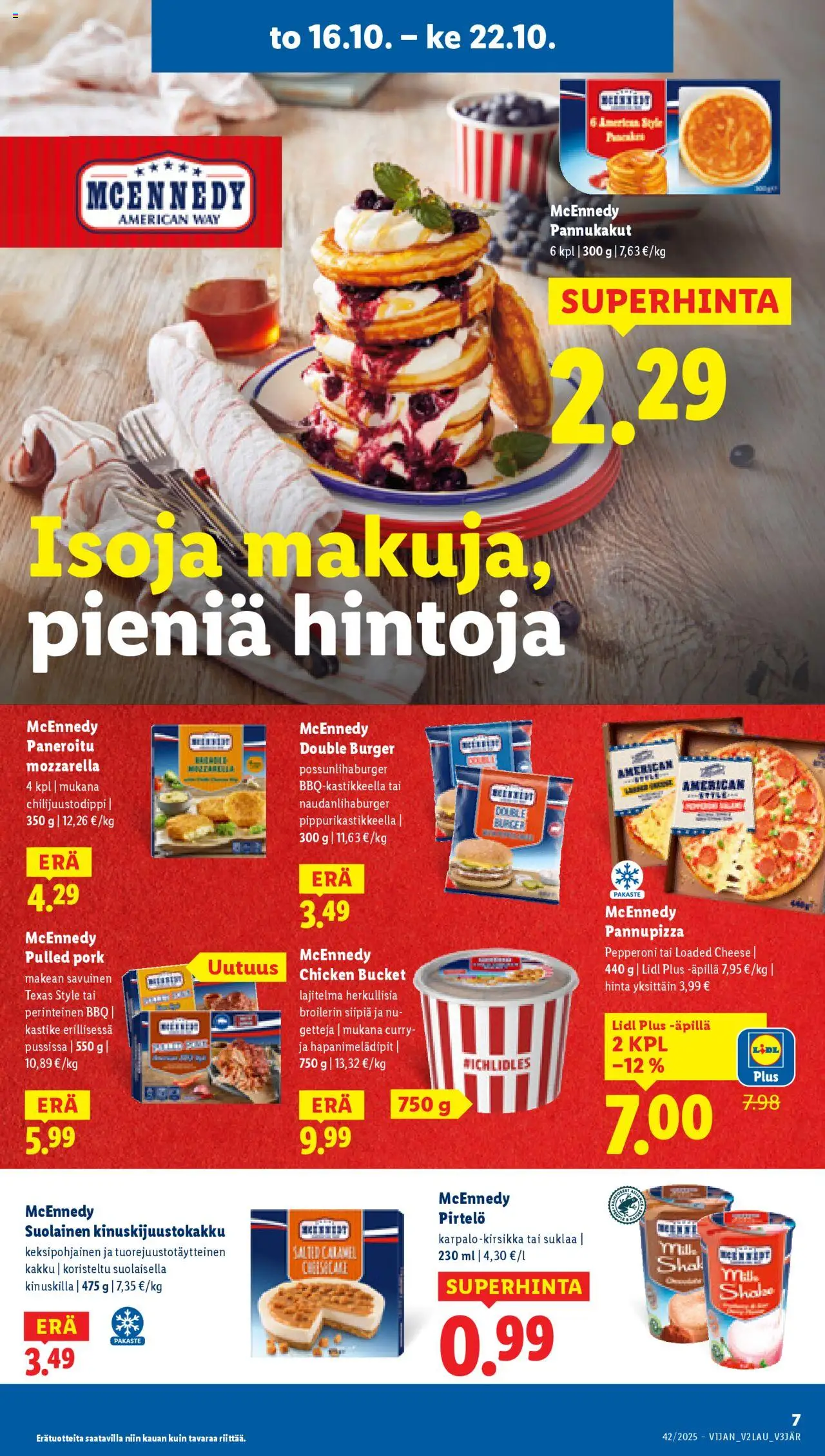 Lidl tarjoukset - Tampere – voimassa 16.10.2025 alkaen | Sivu: 11 | Tuotteet: Mozzarella, Pampers, Curry, Suklaa