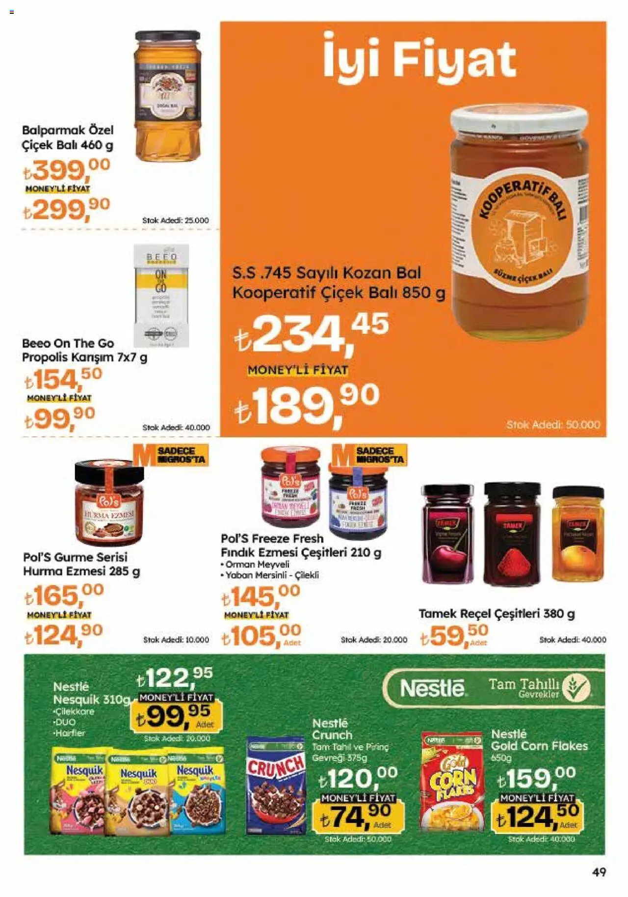 Migros Katalog - 5M Migroskop Dijital - 22.05.2025 tarihinden itibaren geçerlidir | Sayfa: 49 | Ürünler: Fındık, Tahıl, Hurma