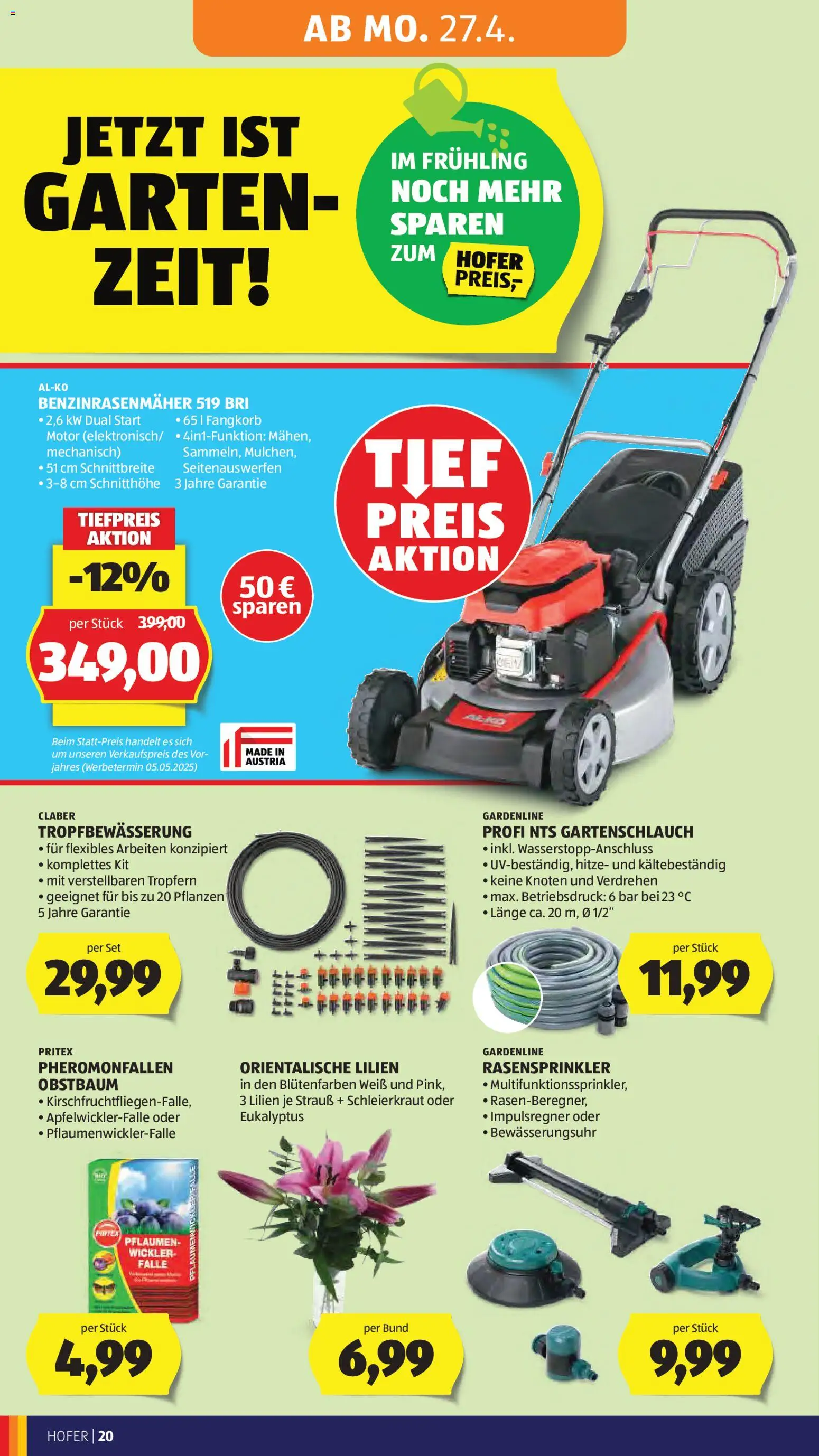 Hofer AT akciós ujság - amely érvényes a következő dátumtól: 24.04.2026 | Oldal: 24