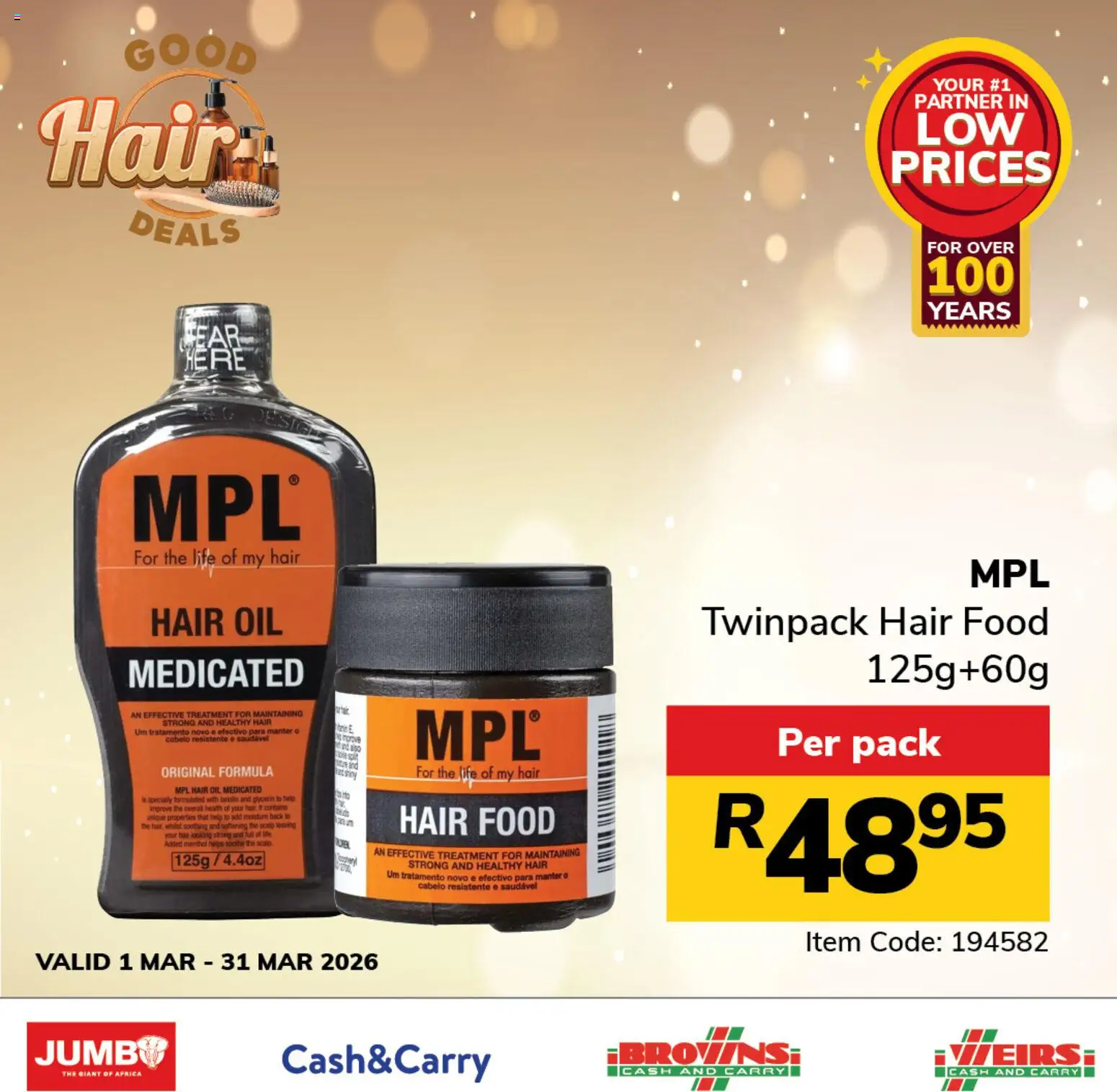 New Jumbo catalogue – valid from 01.03.2026 | Page: 2 | Products: Oil, Hair oil